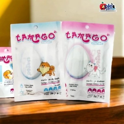 Tamago ทามาโกะ 36กรัม มูซ ขนมหมาเลีย ขนมแมวเลีย สำหรับ สัตว์เลี้ยง